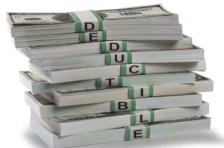 What is an insurance deductible?